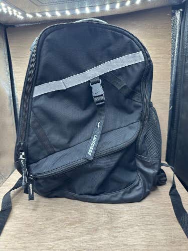 Nike Lacrosse Max Air Lazer Backpack Bag Black/Silver