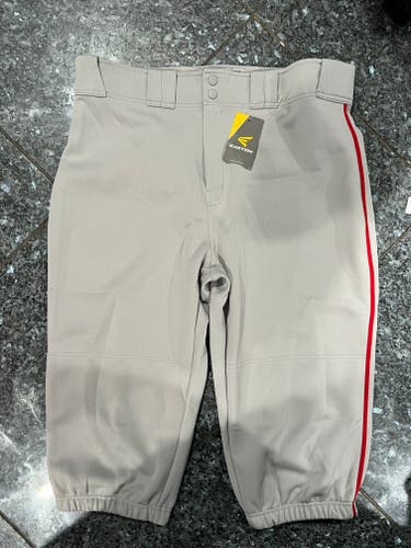 Gray New XXL Adult Men's Easton Game Pants