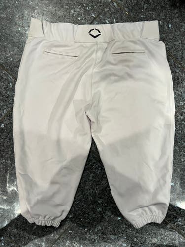 White Used XL Adult Men's EvoShield Game Pants