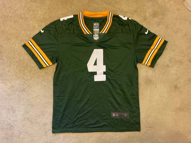 NEW - Mens Stitched Nike NFL Jerseys -  Favre & Rodgers - Packers - M