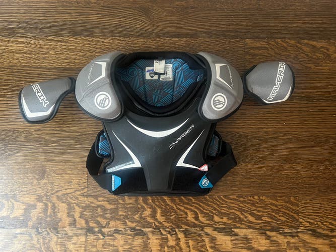 Maverik Charger EKG Youth Lacrosse Shoulder Pads and Chest Protector