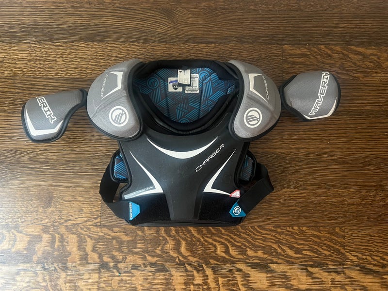 Maverik Charger EKG Youth Lacrosse Shoulder Pads and Chest Protector
