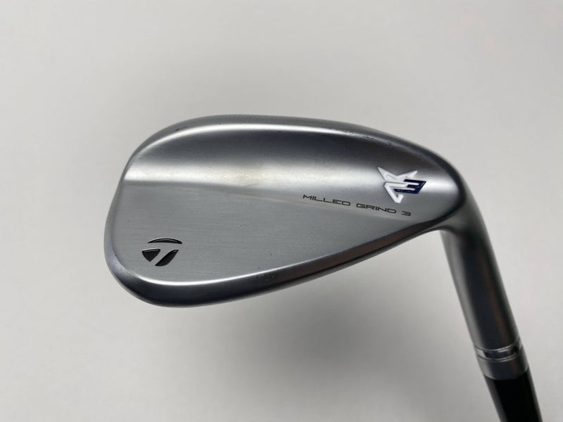 Taylormade Milled Grind 3 Raw Chrome 54* 11 KBS Tour Stiff Steel Mens RH