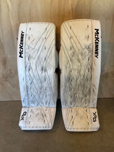 Used Mckenney Pro Stock XPG1 Goalie Leg Pads