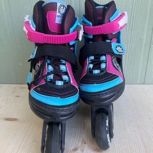 Used Kryptonics Inline Skates Adjustable Size 1-4. A R6 S1 L2