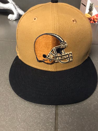 Brown New 7 1/4 New Era Hat