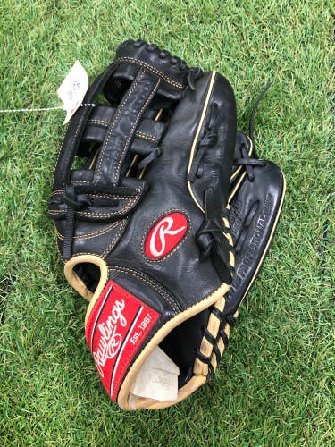 Used Rawlings Gold Glove Elite Right Hand Throw Outfield Baseball Glove 12.75"