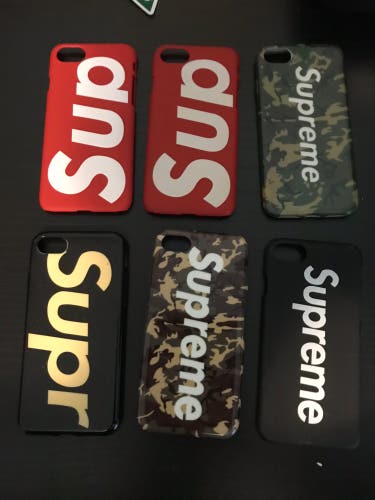 Supreme Phone cases ( for iphone 7-8)