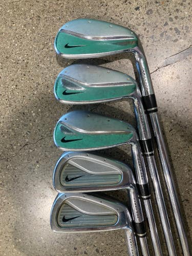 Used Men's Nike VR Forged Pro Combo Iron Set Right Handed Regular Flex
