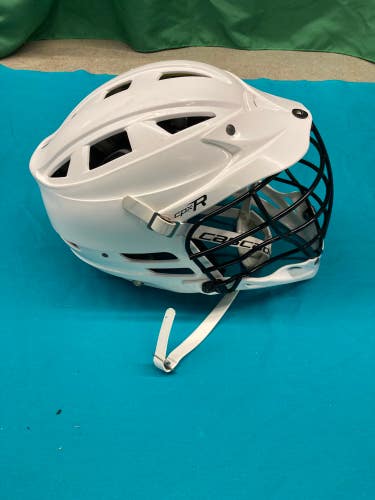 White Used Adult Cascade CPV-R Helmet