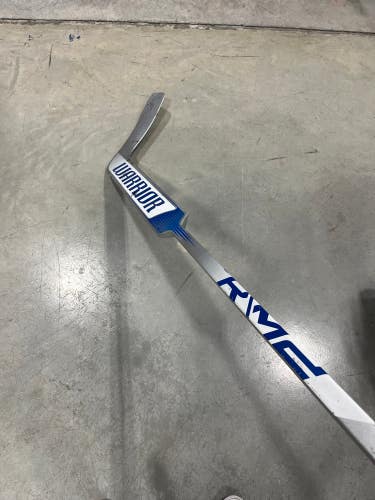 Used Senior Warrior Ritual M2E Goalie Stick Full Right 25" Paddle W33 (TWT)