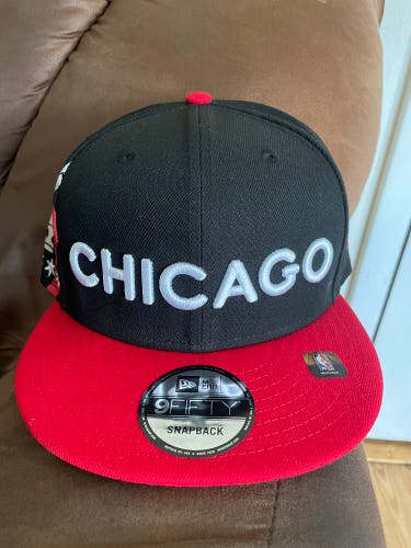 Chicago Bulls new era NBA City Edition SnapBack Hat