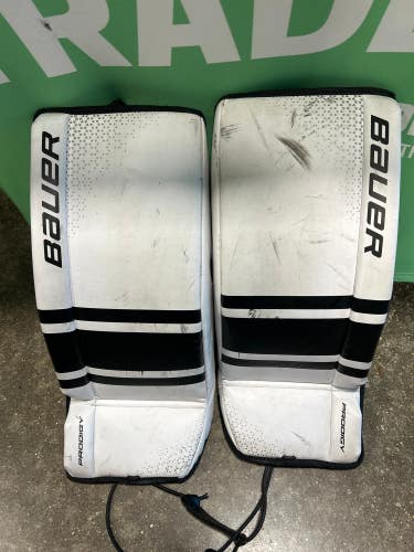 Used Youth MD Bauer Prodigy GSX Goalie Leg Pads 24"