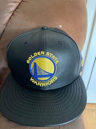 Golden State Warriors New Era NBA Fitted Hat 7 3/8