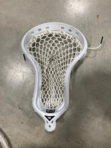 White Used Attack & Midfield ECD Lacrosse Mirage 2.0 Strung Head