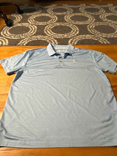 GOAT USA Blue New Men's Polo Shirt