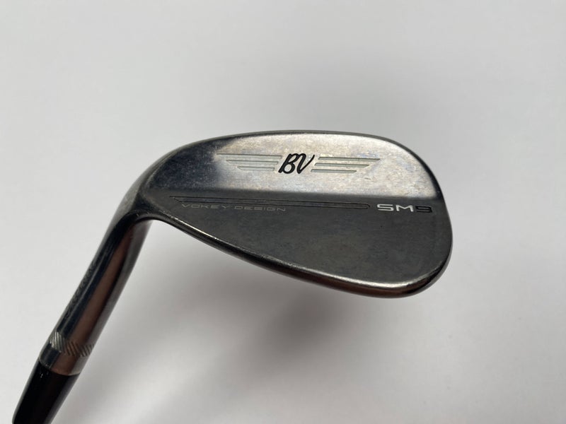 Titleist Vokey SM9 Brushed Steel 52* 12 F-Grind KBS Hi-Rev 2.0 Stiff Steel LH