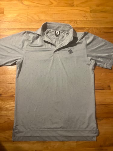 Gray New Men's Footjoy Golf Shirt