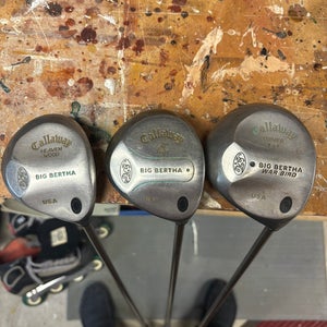 Used Women's Callaway Right Handed Ladies Flex 11 Loft Big Bertha Driver