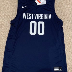 West Virginia Nike Basketball Jeraey