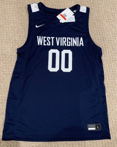 West Virginia Nike Basketball Jeraey