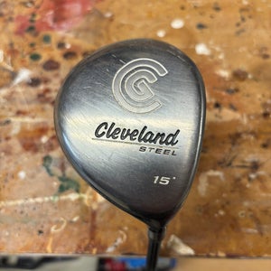 Used Men's Cleveland Right Handed Regular Flex 3 Wood Launcher Fairway Wood
