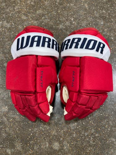 NEW Red Senior Warrior Alpha Gloves 13"
