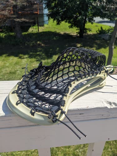 New Nike CEO 3 Strung Head Dyed 'Bone-Yellow' with a Murdered Out Pocket
