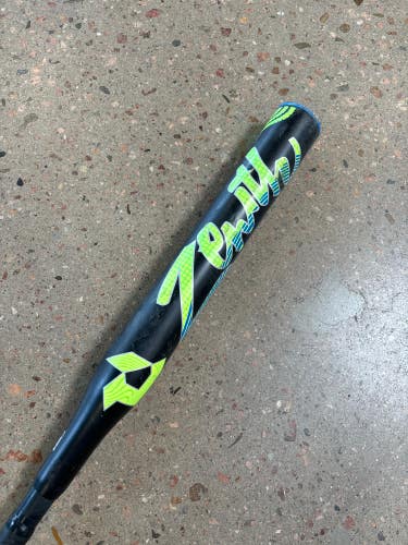 Black Used 2022 DeMarini Zenith Bat (-13) Alloy 18 oz 31"