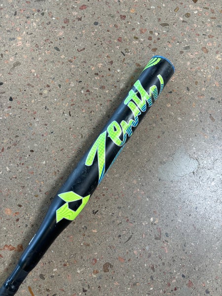 Black Used 2022 DeMarini Zenith Bat (-13) Alloy 18 oz 31"