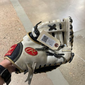 Used Rawlings Encore Right Hand Throw First Base Baseball Glove 12"