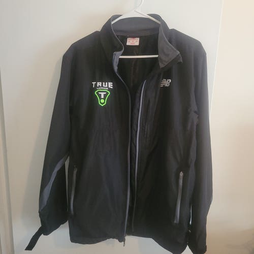 True Lacrosse Club Black Used Men's Small New Balance Jacket