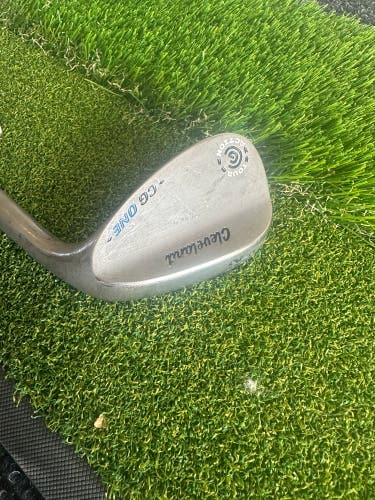 Used Men's Cleveland CG One 52 Right Handed Wedge Flex Steel Shaft CG ONE Wedge