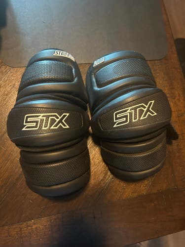Stx stallion lacrosse elbow pads black