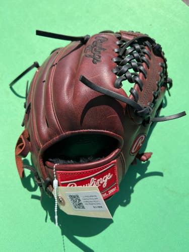 Used Rawlings Heart of the Hide Right Hand Throw Pitcher's Baseball Glove 11.5"