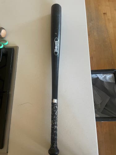 Used  Baum USSSA Certified Wood Composite 26 oz 31" White Stock Bat