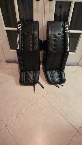 Used 33" Warrior Ritual G3 Goalie Leg Pads