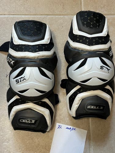 Lacrosse Stx cell elbow pads xl