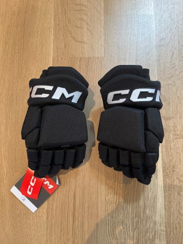 New Pro Stock CCM HGTK Gloves Black 13 Inch