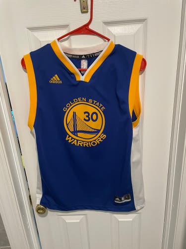 Used Youth Large 2017 Adidas Steph Curry Jersey