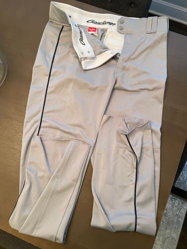 New men’s gray baseball pants