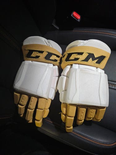 Used  Vegas Golden Knights CCM Gloves 15" Pro Stock