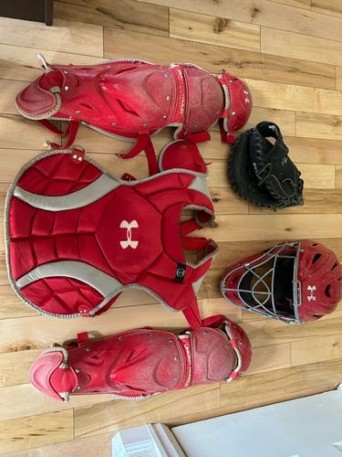 Used Under Armour Victory Series Catcher's Set