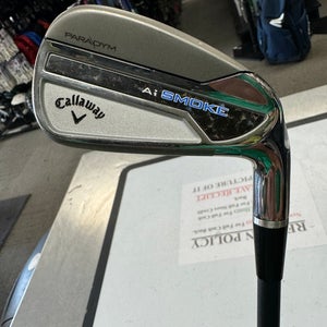 Used Men's 7 Iron Right Handed Stiff Flex Graphite Shaft AI Smoke
