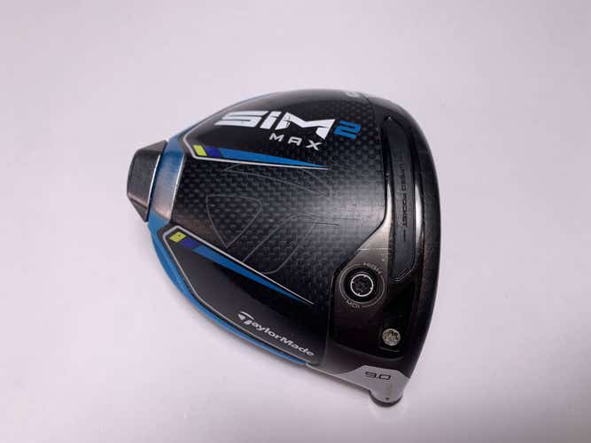 TaylorMade SIM2 MAX Driver 9* HEAD ONLY Mens RH
