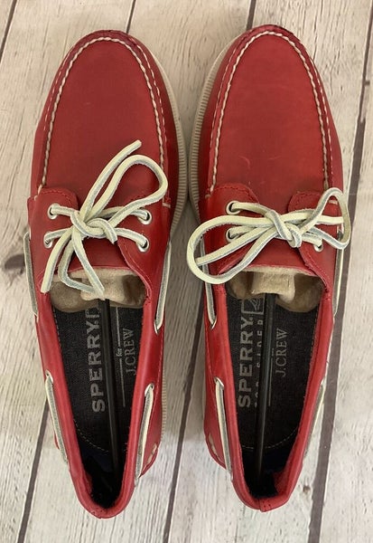 Sperry Top-Sider 1808609 A/O Grimson Red Men's Boat Shoes US 7.5 UK 6.5 EUR 40