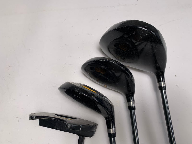 Top Flite XLj Club Set Driver 5W 5H Putter Synchro-Flex Youth Graphite Junior RH