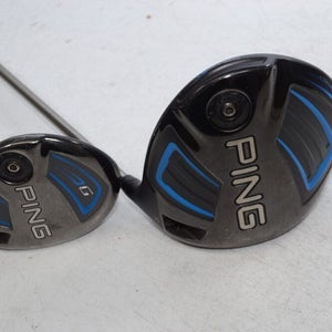 Ping G Series 9* Driver and 5 Fairway Wood Set Right Stiff Flex  # 175981
