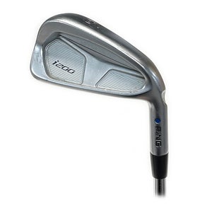 Ping i200 Single 6 Iron Blue Dot Steel Ping AWT 2.0 Regular Flex