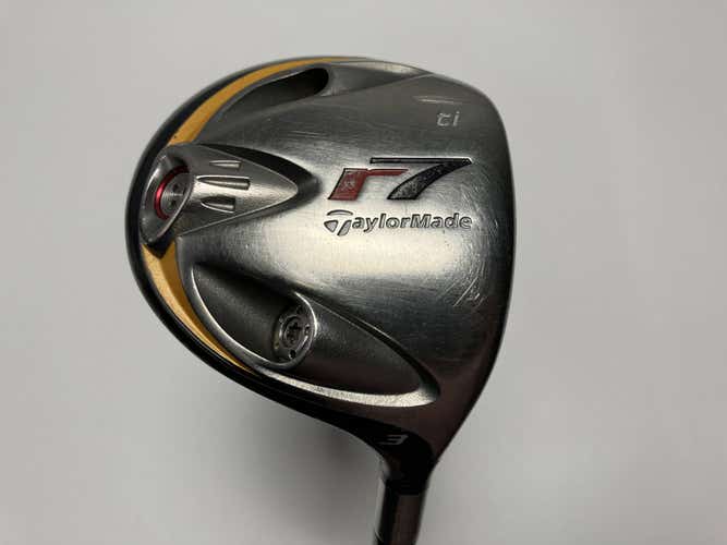 Taylormade R7 Titanium 3 Fairway Wood 15* REAX 60g Senior Graphite Mens RH